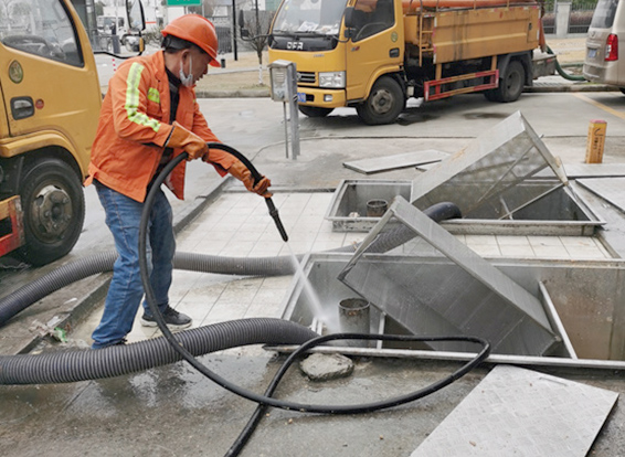 钢城隔油池清理