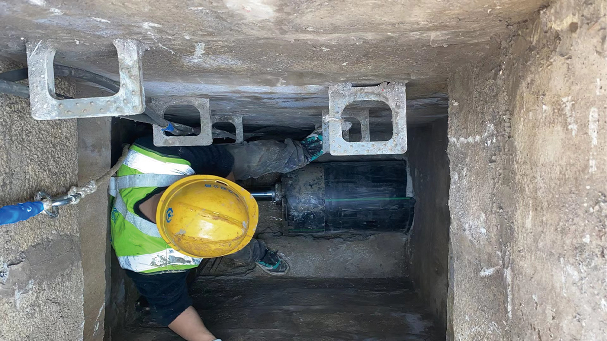 钢城HDPE短管内衬法